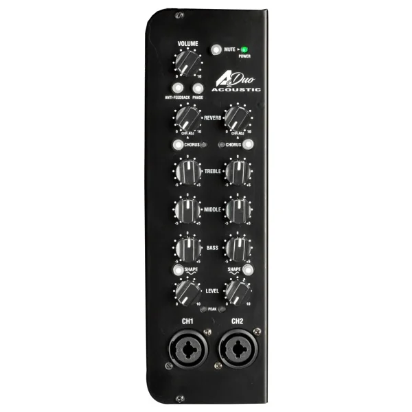Laney A-Duo Akustik Gitar Amfisi (2x8") Pille Çalışabilen Sınıf D Amfi - Görsel 2