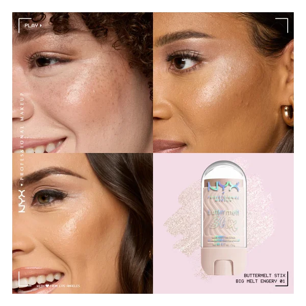 NYX Professional Makeup Buttermelt 01 Big Melt Energy Stick Highlighter - Görsel 2