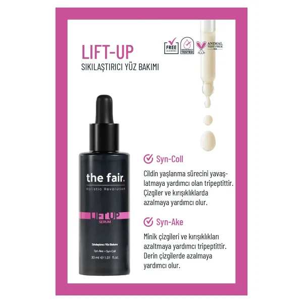 the fair. Hassas ve Kuru Cilt Temizleme Jeli 150 ml ve Peptit Serum Seti 30 ml - Görsel 4