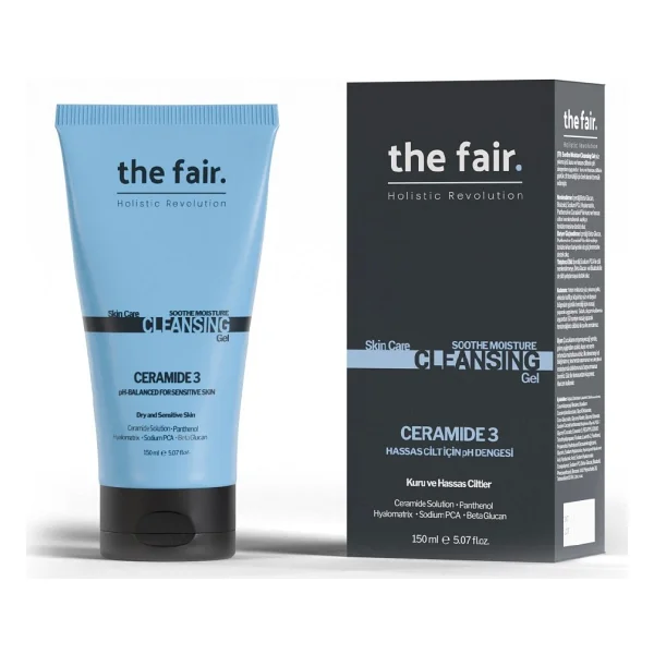 the fair. Hassas ve Kuru Cilt Temizleme Jeli 150 ml ve Peptit Serum Seti 30 ml - Görsel 7