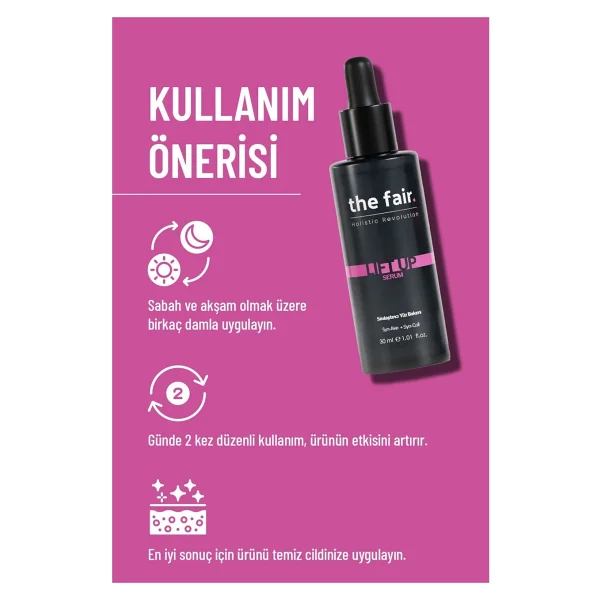 the fair. Hassas ve Kuru Cilt Temizleme Jeli 150 ml ve Peptit Serum Seti 30 ml - Görsel 8
