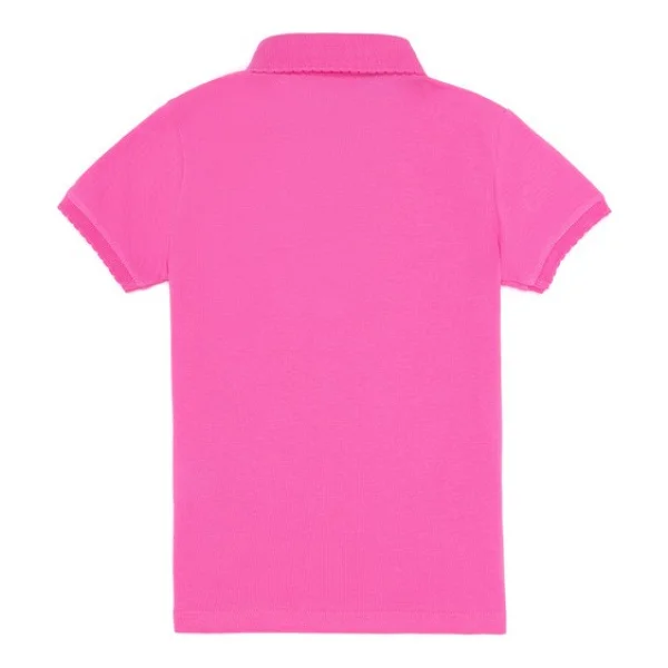 U.S. Polo Assn 50265668-VR041 Pembe Kısa Kollu Polo Yaka Çocuk Tişört - Görsel 6