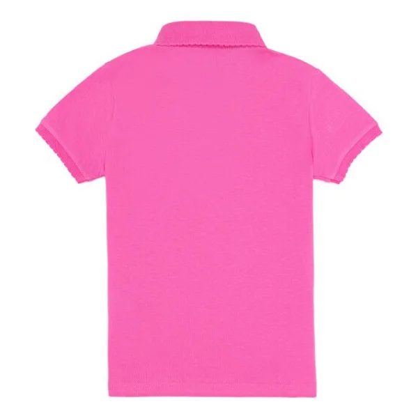 U.S. Polo Assn 50265668-VR041 Pembe Kısa Kollu Polo Yaka Çocuk Tişört - Görsel 2