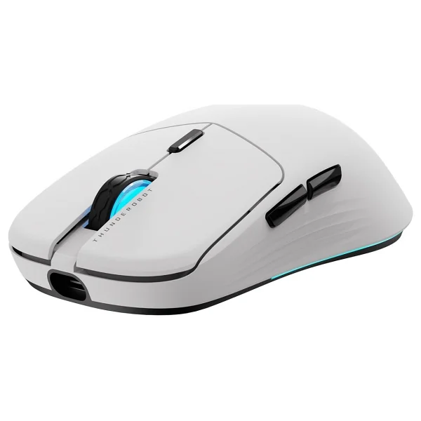 Thunderobot ML7 Beyaz RGB Şarjlı Optik Kablolu/Kablolsuz Oyuncu Mouse - Görsel 3
