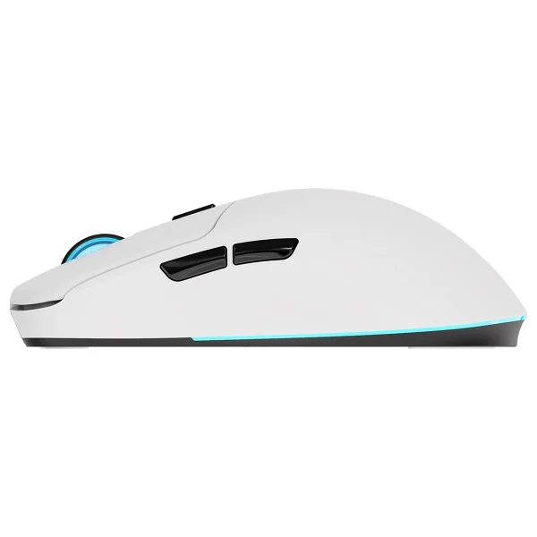 Thunderobot ML7 Beyaz RGB Şarjlı Optik Kablolu/Kablolsuz Oyuncu Mouse - Görsel 4