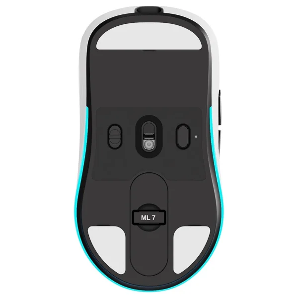 Thunderobot ML7 Beyaz RGB Şarjlı Optik Kablolu/Kablolsuz Oyuncu Mouse - Görsel 6