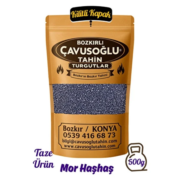 Bozkırlı Çavuşoğlu Mavi Haşhaş 500 gr - Görsel 2