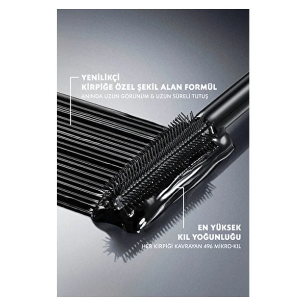 Yves Saint Laurent Lash Latex Siyah Maskara - Görsel 5