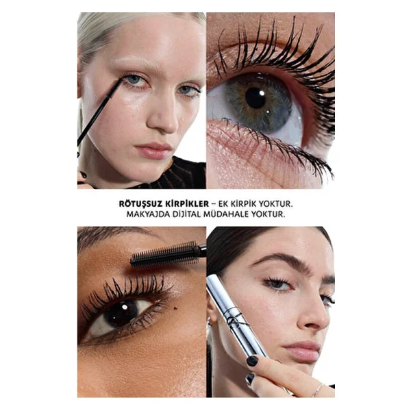 Yves Saint Laurent Lash Latex Siyah Maskara - Görsel 7