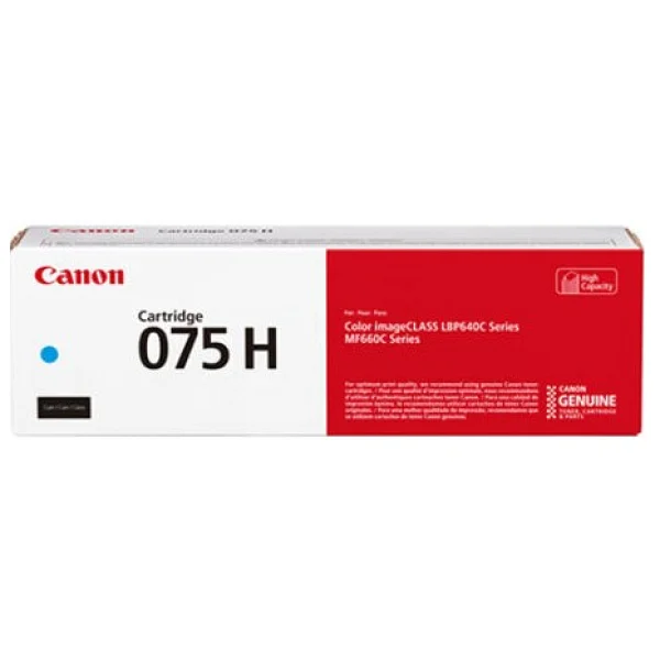 Canon CRG-075H C Mavi Toner - Görsel 4