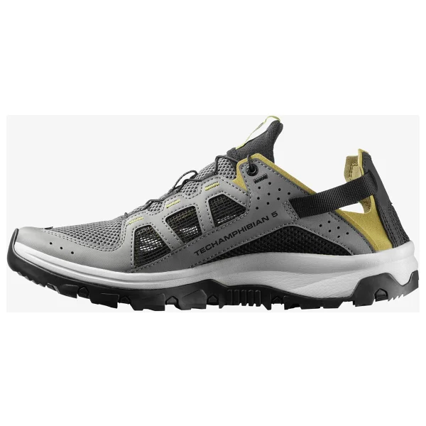 Salomon Techamphibian 5 L49227700 Gri-Sarı Erkek Outdoor Ayakkabı - Görsel 7