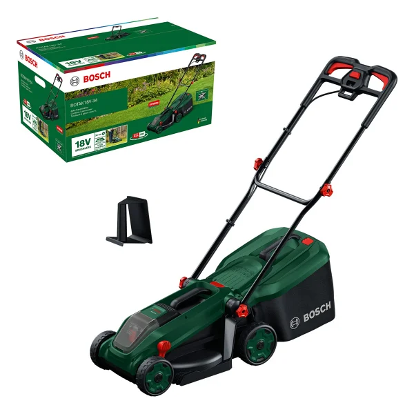 Bosch Rotak 18V-34 Aküsüz Çim Biçme Makinesi - Görsel 3