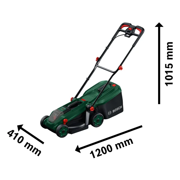 Bosch Rotak 18V-34 Aküsüz Çim Biçme Makinesi - Görsel 4