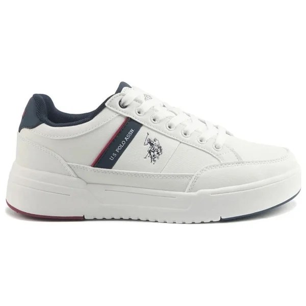 U.S. Polo Assn Nevada Beyaz Erkek Sneaker - Görsel 2