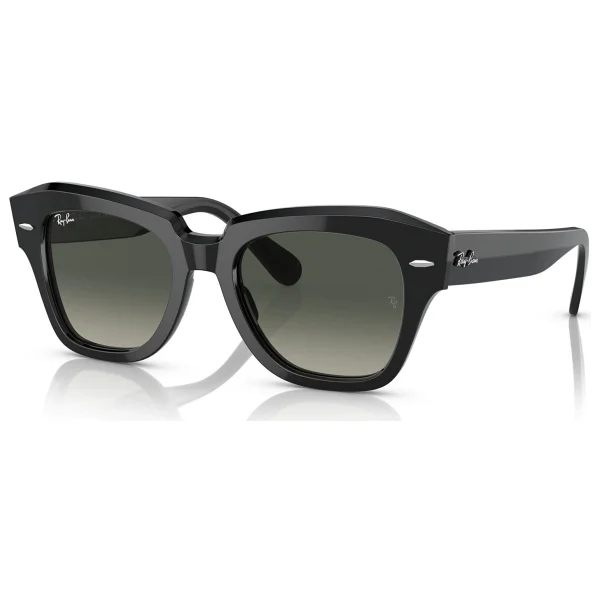 Ray-Ban State Street 2186 901/71 Black-Grey Güneş Gözlüğü - Görsel 6