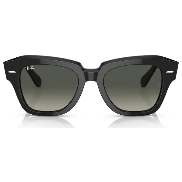Ray-Ban State Street 2186 901/71 Black-Grey Güneş Gözlüğü - Görsel 7