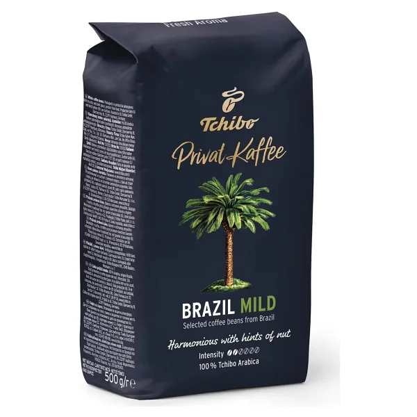 Tchibo Privat Kaffee Brazil Mild Çekirdek Kahve 500 gr - Görsel 9