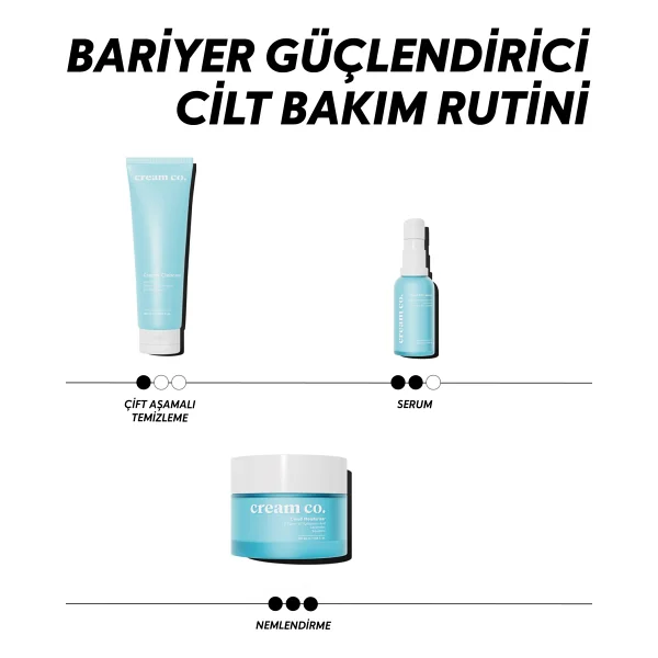 Cream Co. Cloud Moisturizer Yatıştırıcı Onarıcı Bariyer Güçlendirici Su Bazlı Nemlendirici Yüz Kremi 50 ML - Görsel 7