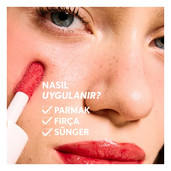 Cream Co. Glow Tint Nemlendirici Likit Allık - Görsel 7