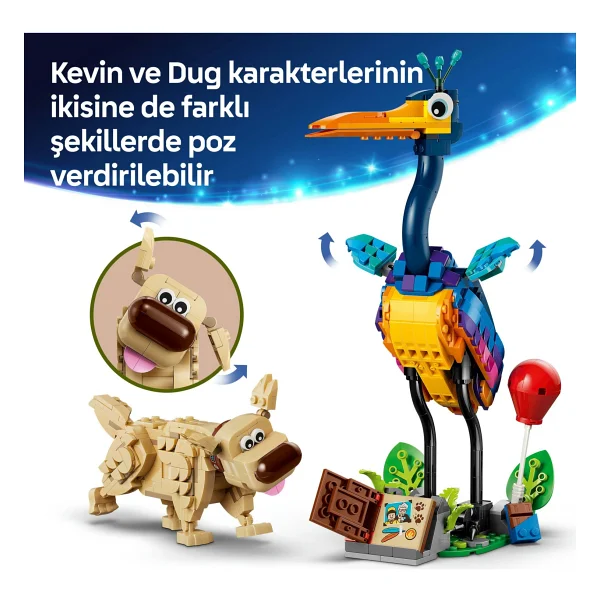 Lego 43290 Disney ve Kevin Ve Dug - Görsel 9