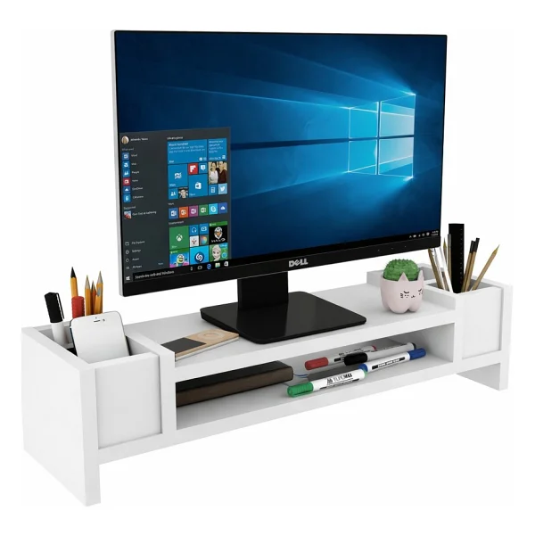 Betroya Ordena Beyaz Ergonomi Monitör Yükselticisi - Görsel 4