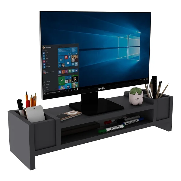 Betroya Ordena Antrasit Ergonomi Monitör Yükselticisi - Görsel 4