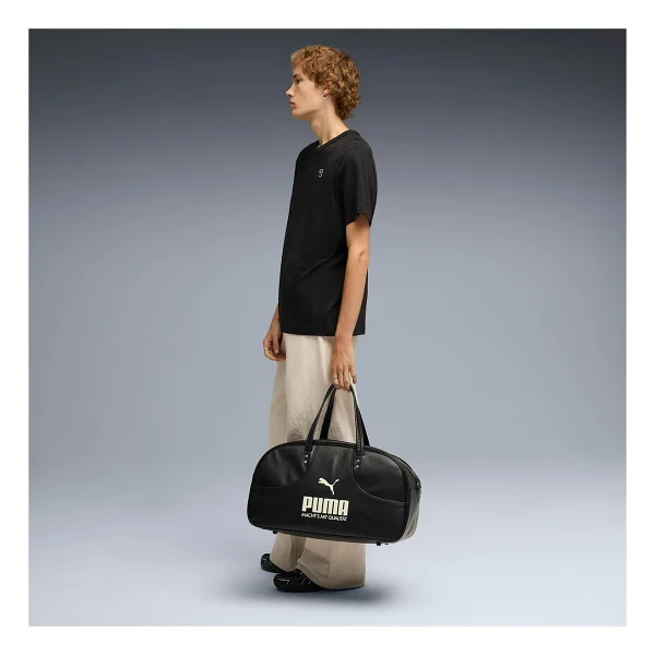 Puma Essential Elevated 695703-01 Siyah Kısa Kollu Bisiklet Yaka Erkek Tişört - Görsel 5