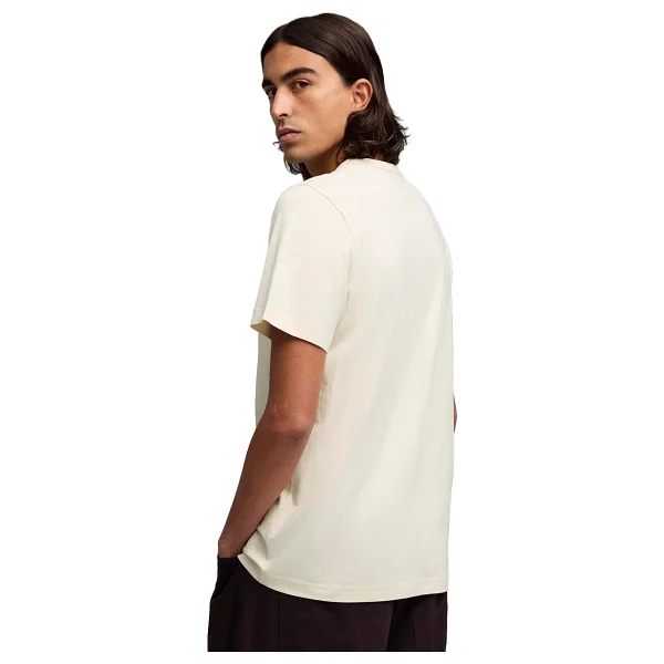 Puma Essential Elevated 695703-87 Krem Kısa Kollu Bisiklet Yaka Erkek Tişört - Görsel 7