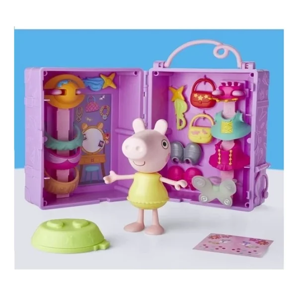 Peppa Pig Peppa'nın Gardırobu Oyun Seti G1017 - Görsel 6