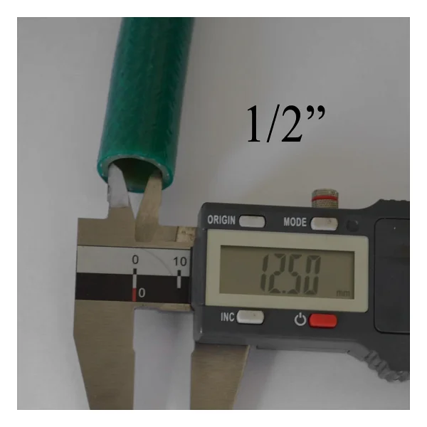 Badem10 (30 Metre) Dayanıklı 3 Katlı Sağlam Klasik Bahçe Çeşme Hortumu Su Sulama Yıkama Hortum 12.5 mm 1/2" - Görsel 3