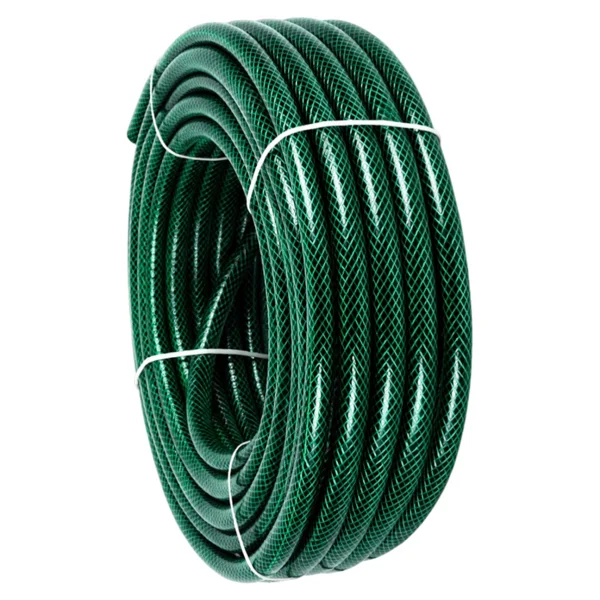 Badem10 (30 Metre) Dayanıklı 3 Katlı Sağlam Klasik Bahçe Çeşme Hortumu Su Sulama Yıkama Hortum 12.5 mm 1/2" - Görsel 8