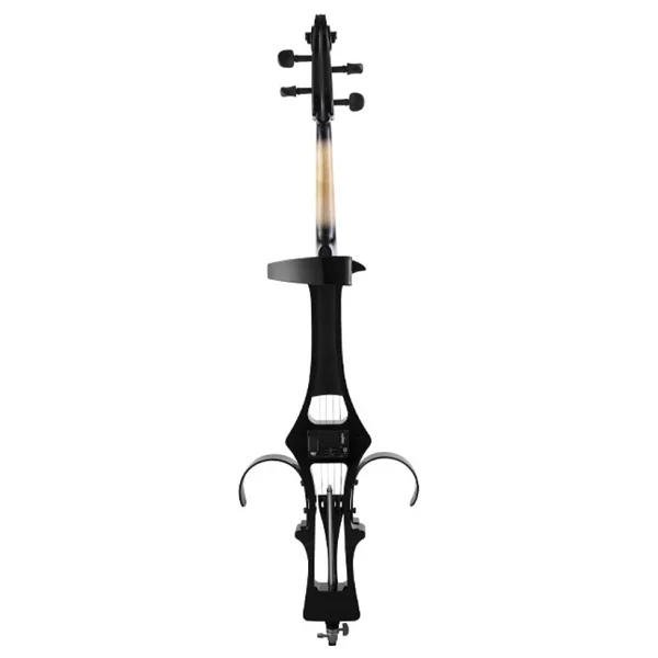 Kinglos Kng DSDT-1801 Elektro Çello 4/4 Siyah (Profesyonel - Silent) Kulaklık Çıkışlı Sessiz Çalışma, Modern Tasarım, Taşıma Çantalı Set - Görsel 3
