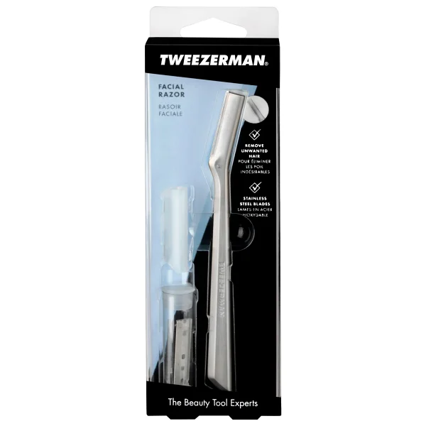 TWEEZERMAN Facial Razor - Yüz Usturası - Görsel 8