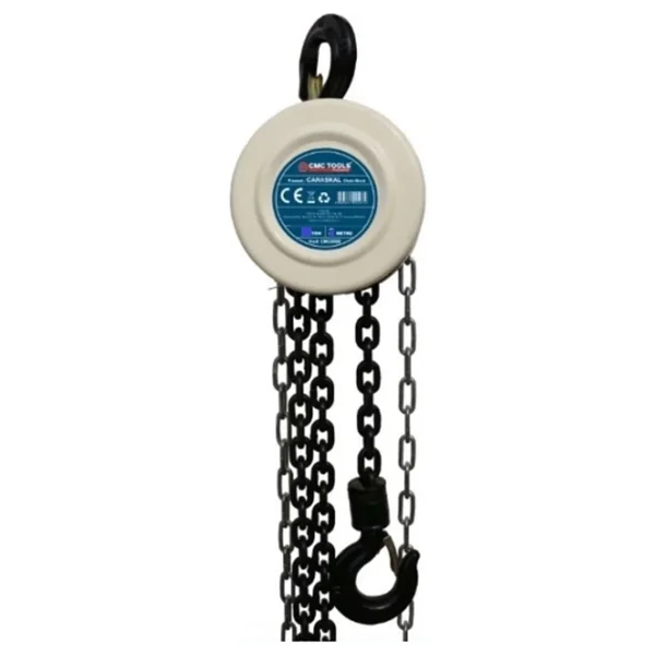 Cmc Tools CMC8581 Yük Kaldırma Indirme Zincirli Caraskal 2 Ton 3 Metre - Görsel 3