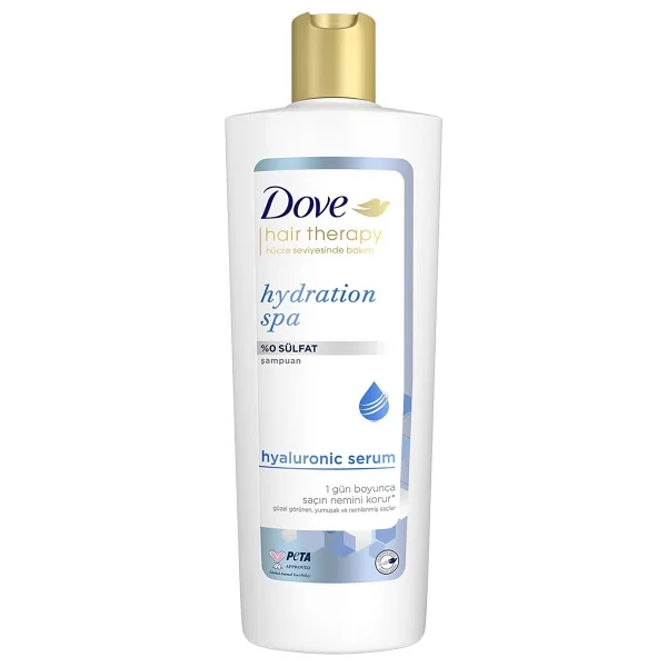 Dove Hair Therapy Hydration Spa Sülfatsız Şampuan 350 ml - Görsel 4