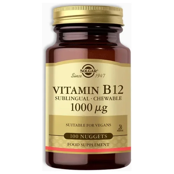 Solgar Vitamin B12 1000 mcg 100 Tablet - Görsel 6
