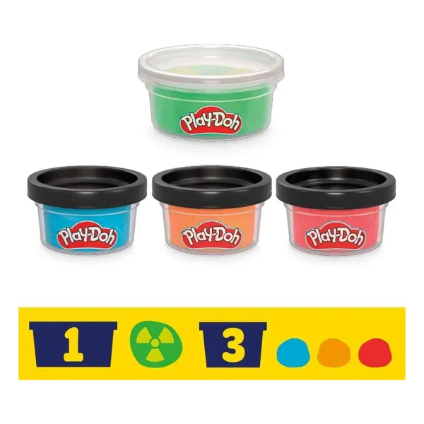 Play-Doh Marvel Hulk Smash & Squish Oyun Hamuru Seti F9826 - Görsel 4