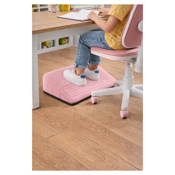 Argedemo Çalışma Masası Altı Ayak Rampası Ergonomik Masa Altı Ayak Koyma Standı 15CM Yükseklik - Pudra - Görsel 4