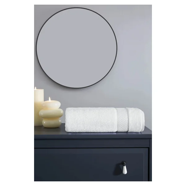 Özdilek Colored Banyo Havlusu 90X150 cm - SİYAH - Siyah - Görsel 5