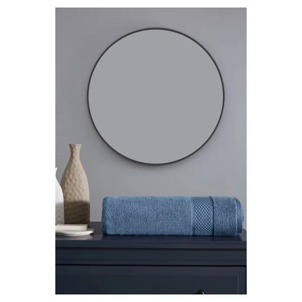 Özdilek Colored Banyo Havlusu 90X150 cm - SİYAH - Siyah - Görsel 3