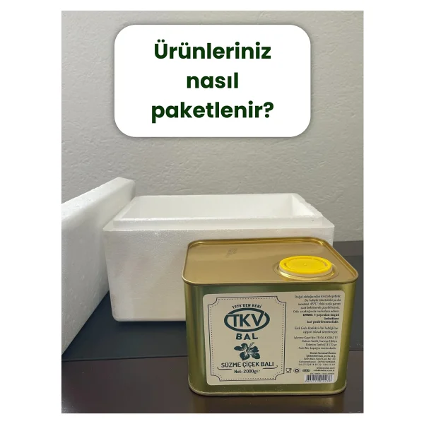 TKV 2 kg Süzme Çiçek Balı - Görsel 2