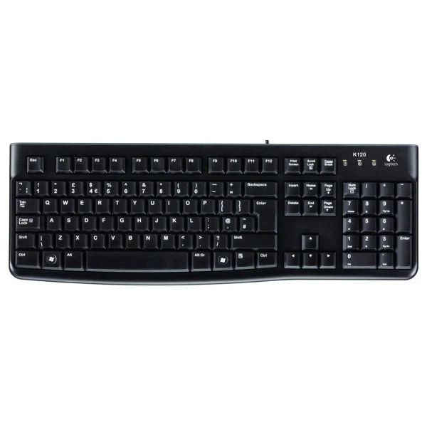 Logitech K120 Q İngilizce 920-002508 Kablolu Klavye - Görsel 3