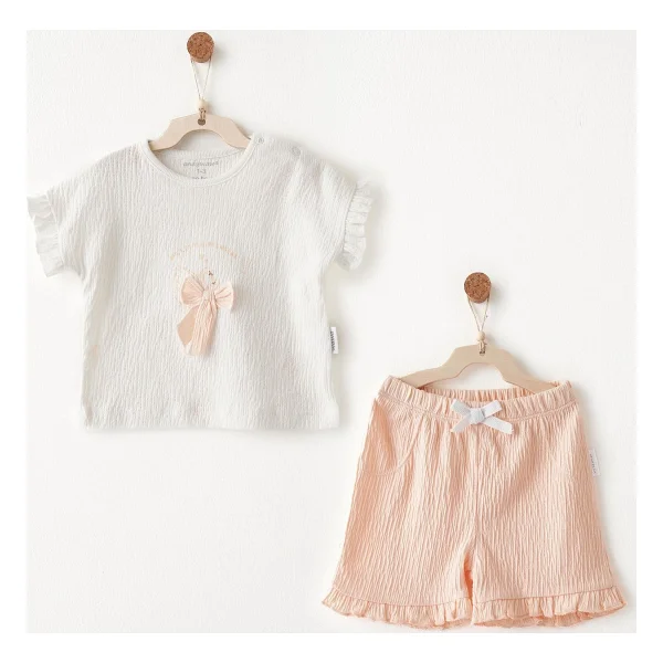AndyWawa Little Swan Love AC26535 2'li Kız Bebek Takımı - Görsel 4