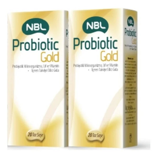 NBL Probiotic Gold 20 Saşe 2'li - Görsel 2