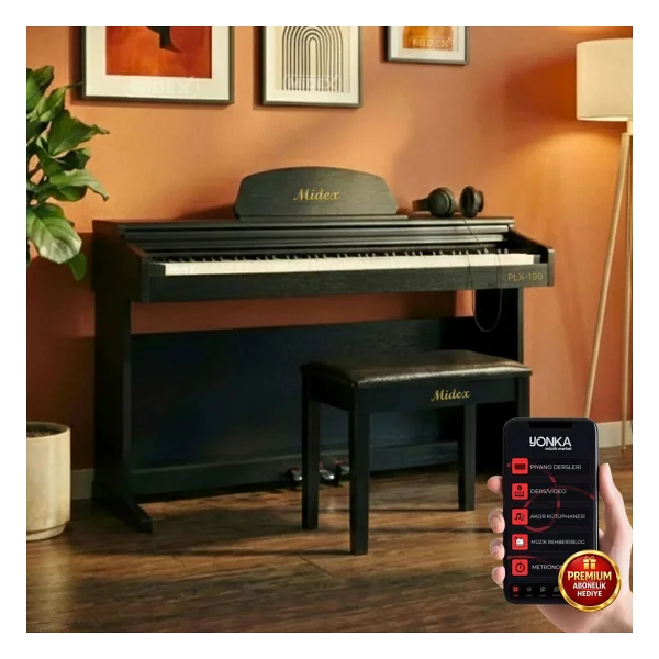 Midex PLX-140 88 Tuşlu Dijital Piyano - Görsel 7