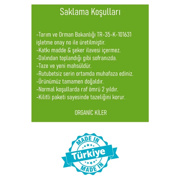 Organic Kiler Tane Kakule 20GR. - Doğal & Taze Mahsül - 20 gr - Görsel 4