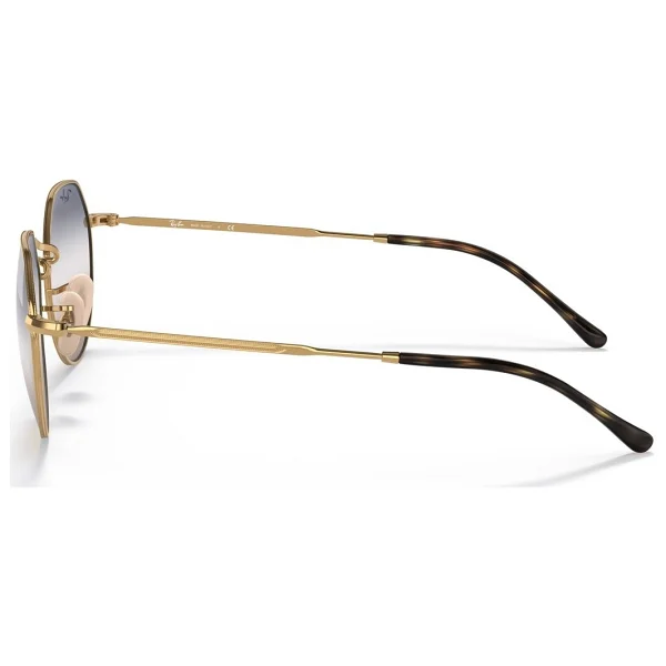 Ray-Ban Jack 3565 001/GD Gold-Blue/Brown Güneş Gözlüğü - Görsel 4