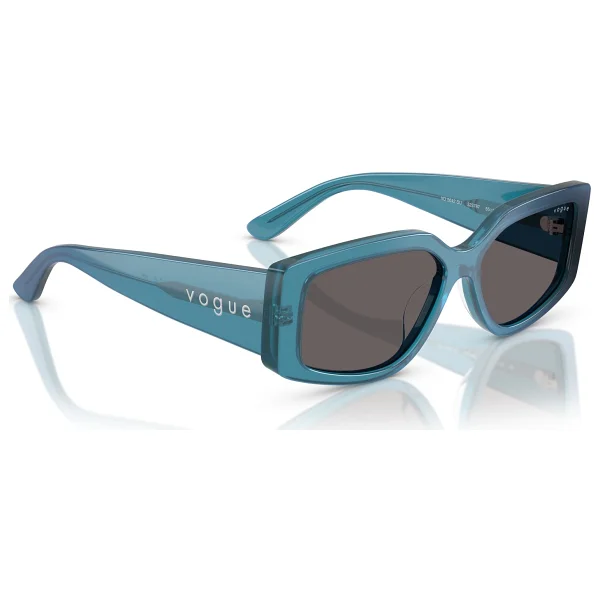 Vogue VO5642SU 323787 Transparent Blue-Black Kadın Güneş Gözlüğü - Görsel 3