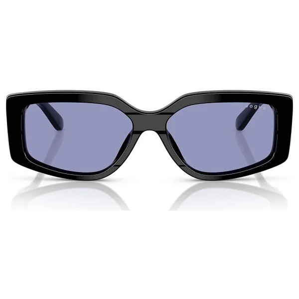 Vogue VO5642SU W44/76 Black-Dark Violet Kadın Güneş Gözlüğü - Görsel 4