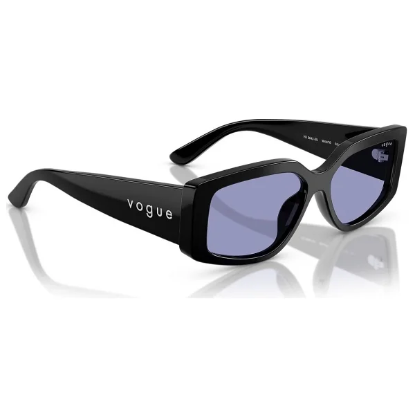 Vogue VO5642SU W44/76 Black-Dark Violet Kadın Güneş Gözlüğü - Görsel 6